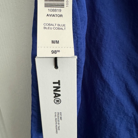 Aritzia color cobalt blue Aviator Parachute - Picture 4 of 4